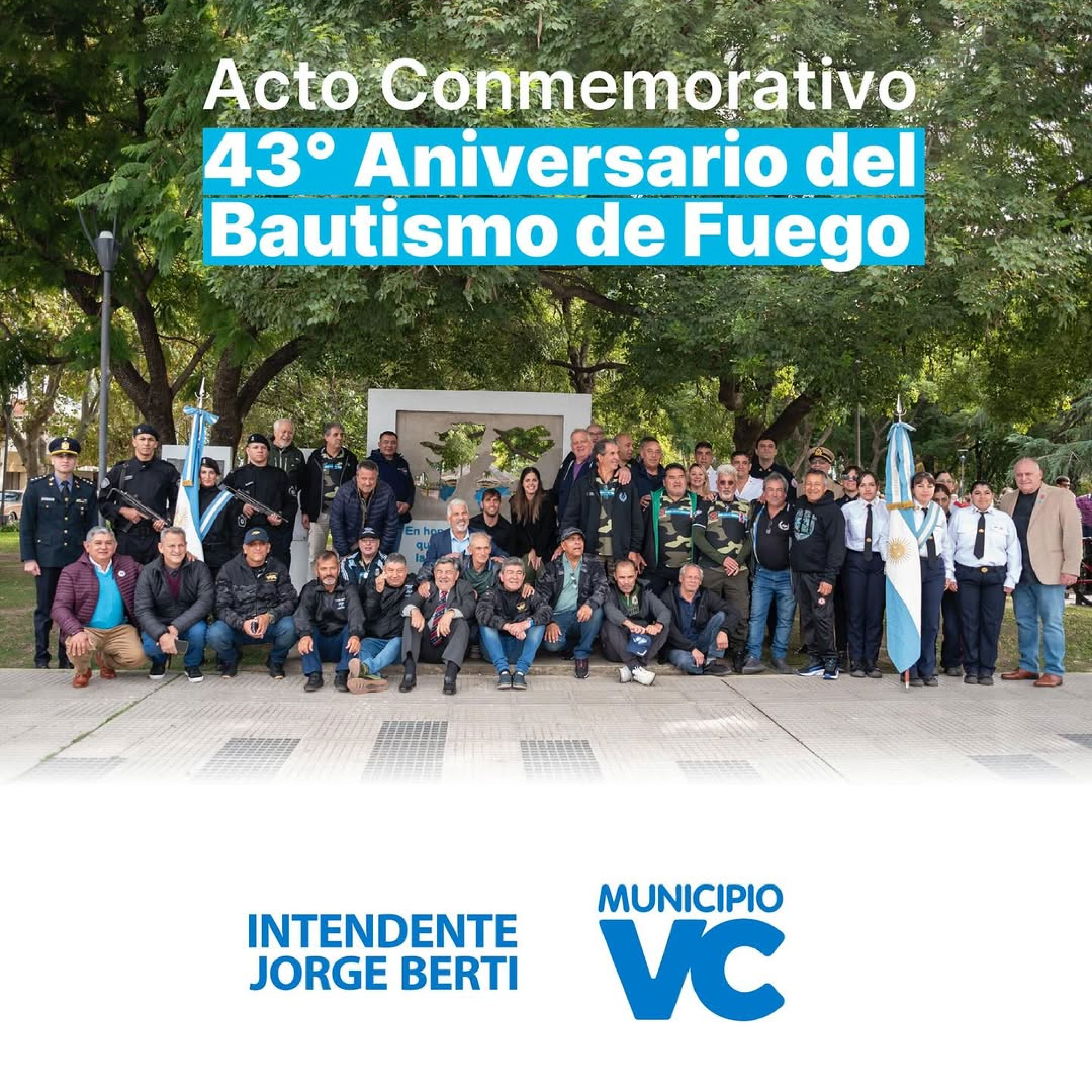 Acto Conmemorativo | 43° Aniversario del Bautismo de Fuego