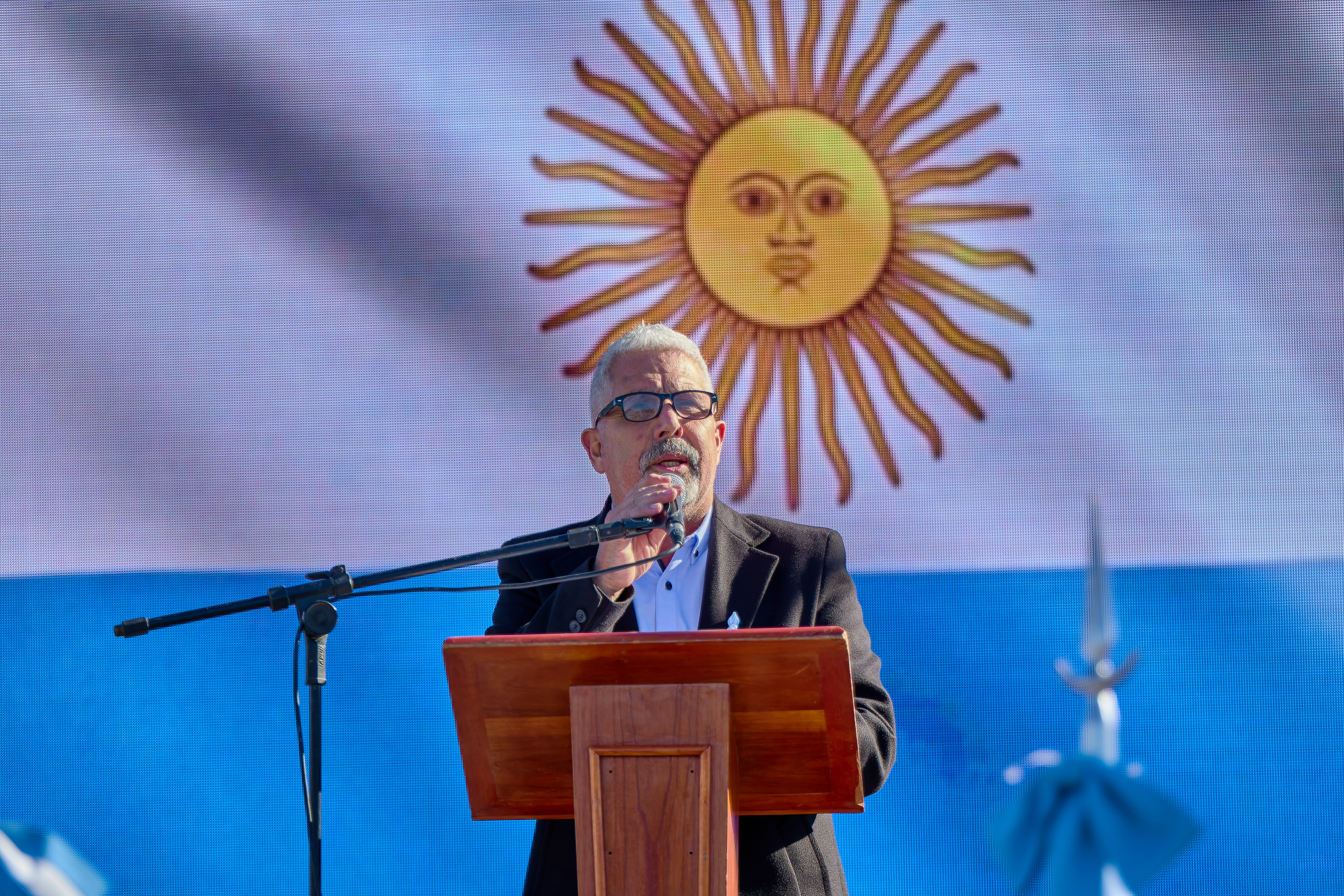 Discurso del Intendente Jorge Berti – Acto por el Día de la Bandera