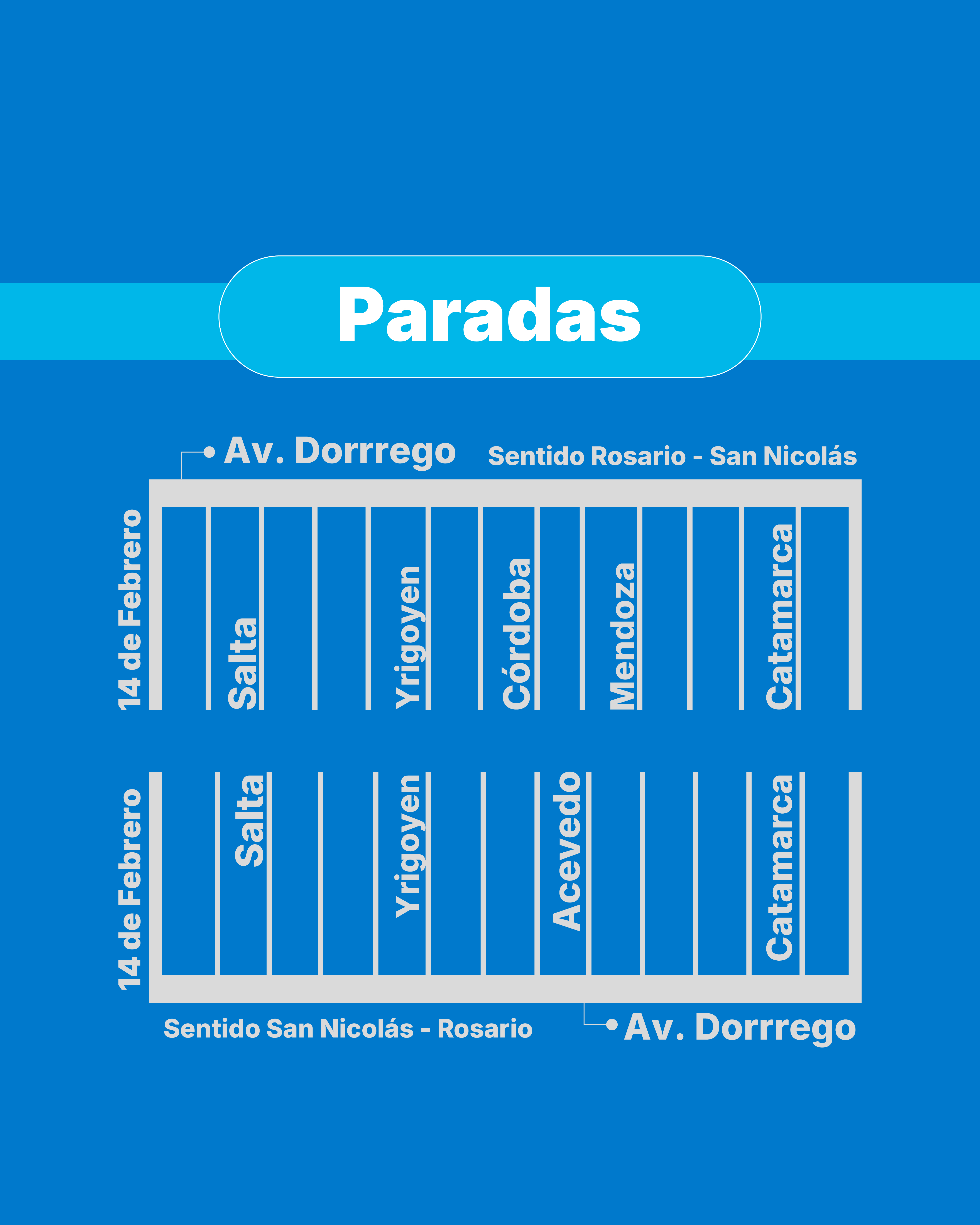Cambios en el recorrido de colectivo