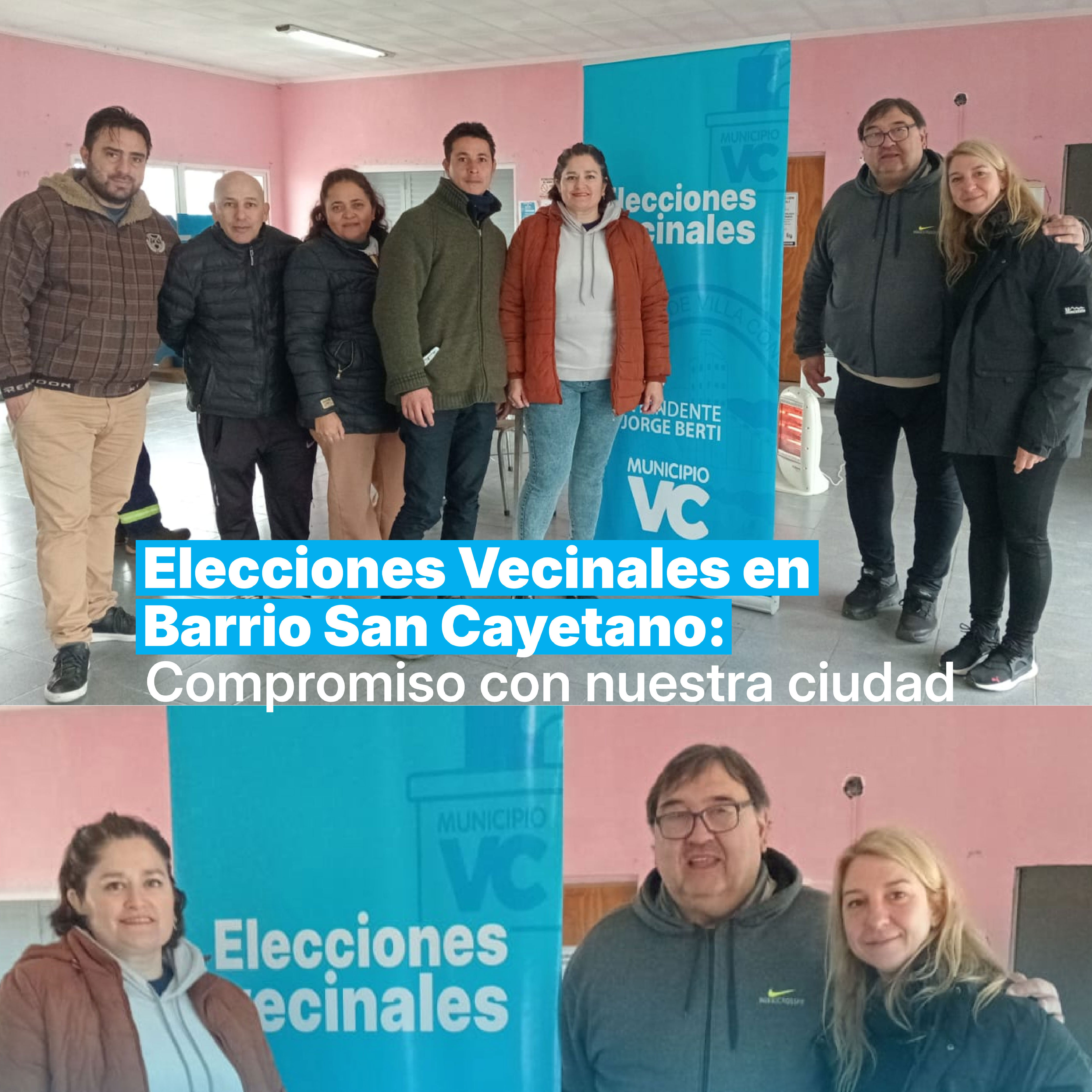 Elecciones vecinales en Barrio San Cayetano