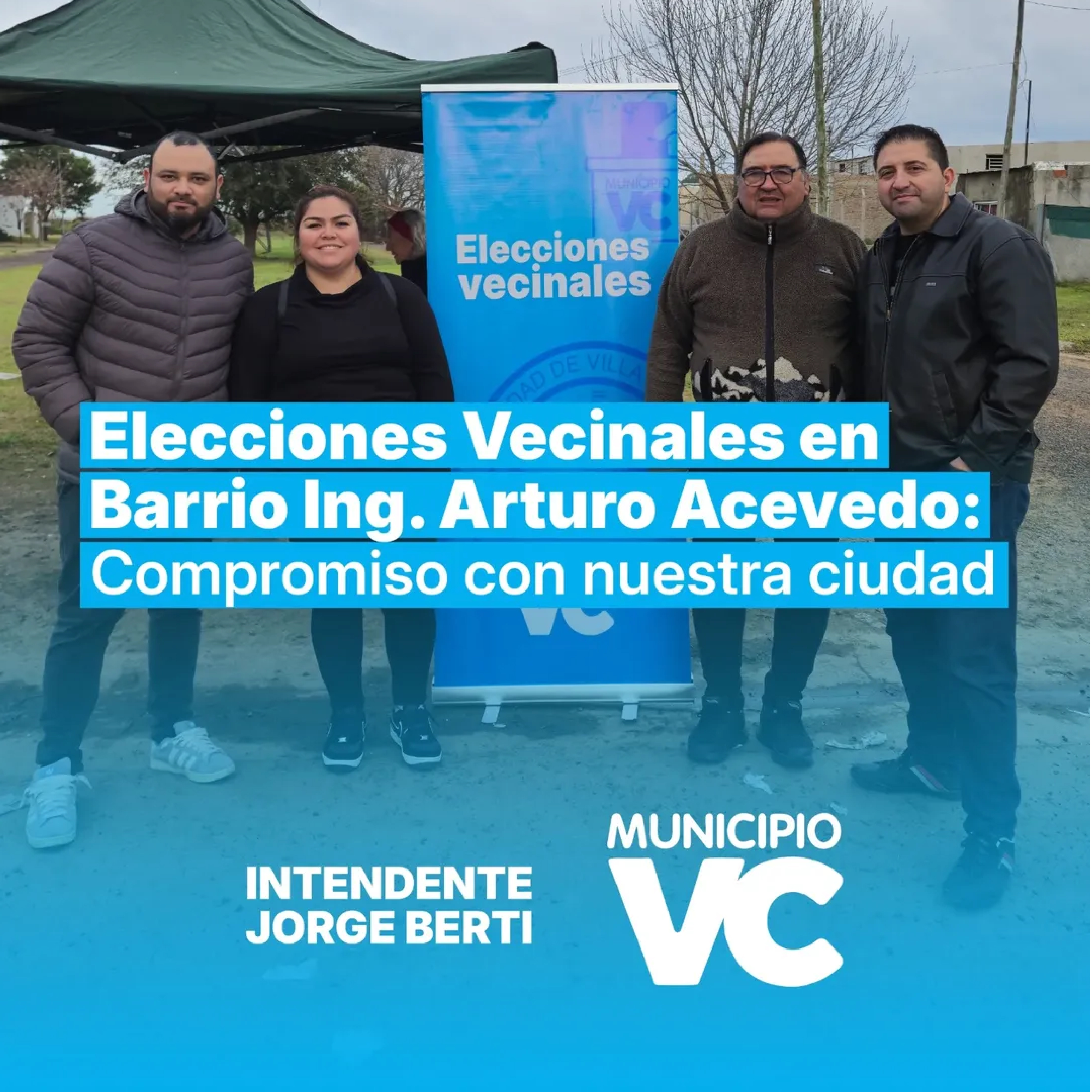 Elecciones vecinales en Barrio Ing. Arturo Acevedo