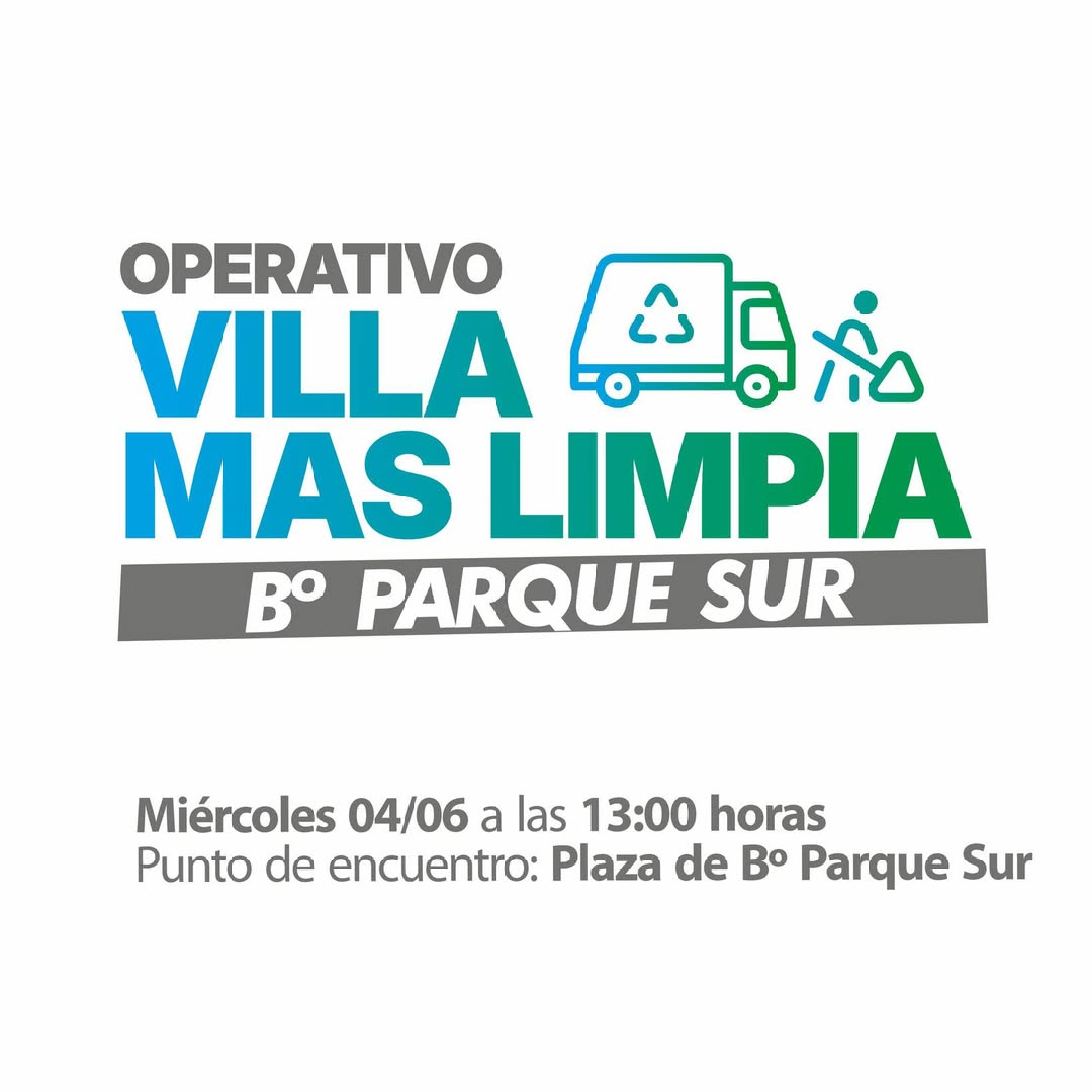 ¡Seguimos con los operativos de VillaMásLimpia!