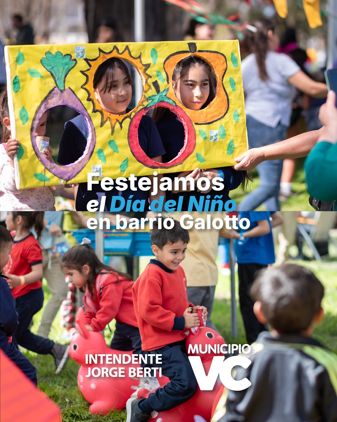 Barrio Galotto vivió una jornada única para celebrar a las infancias.