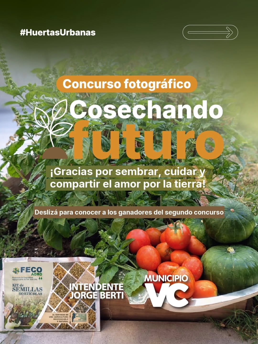 ¡Felicitaciones a los 10 ganadores de la 2° edición del Concurso de Huertas Urbanas!