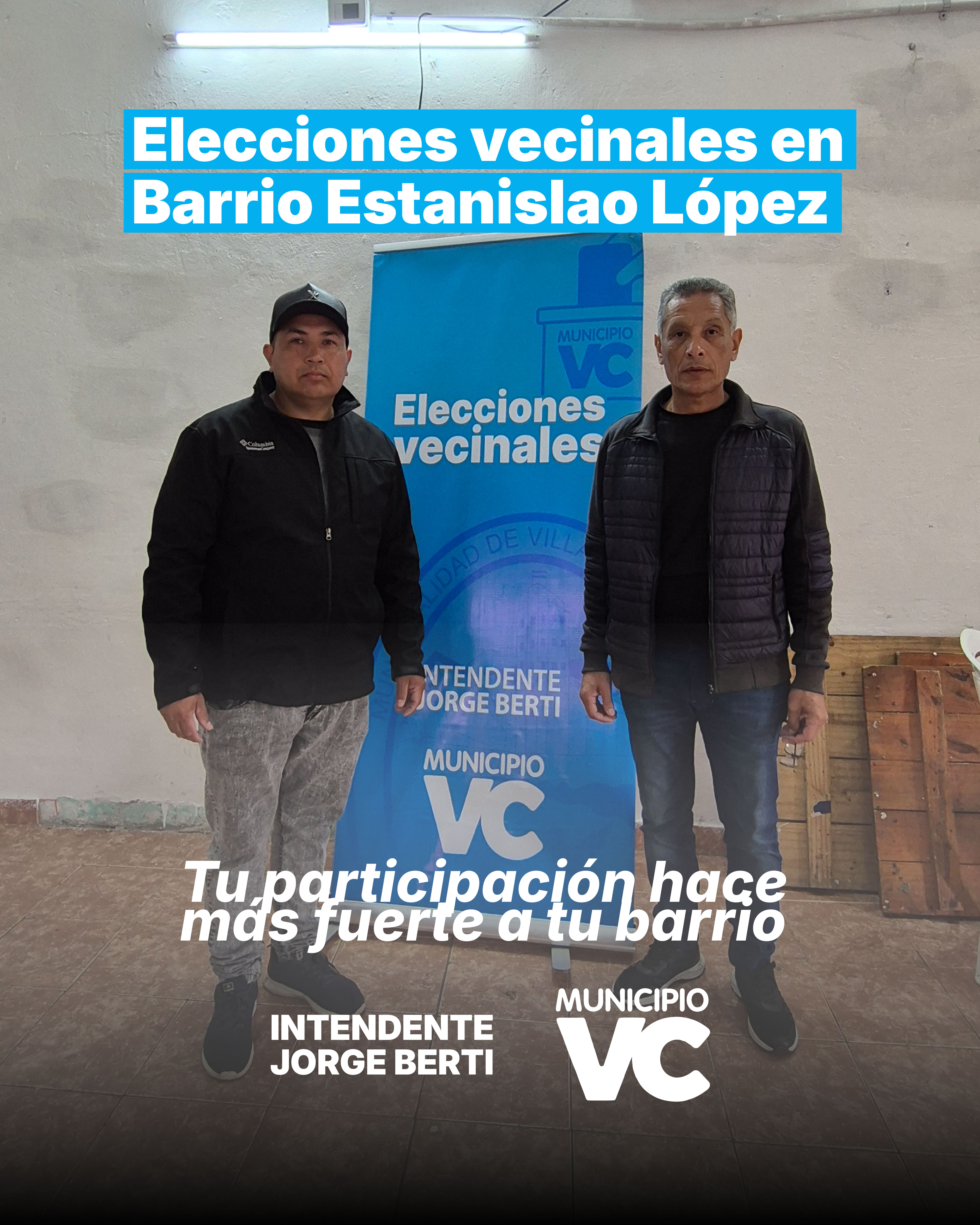 Elecciones vecinales en Barrio Estanislao López