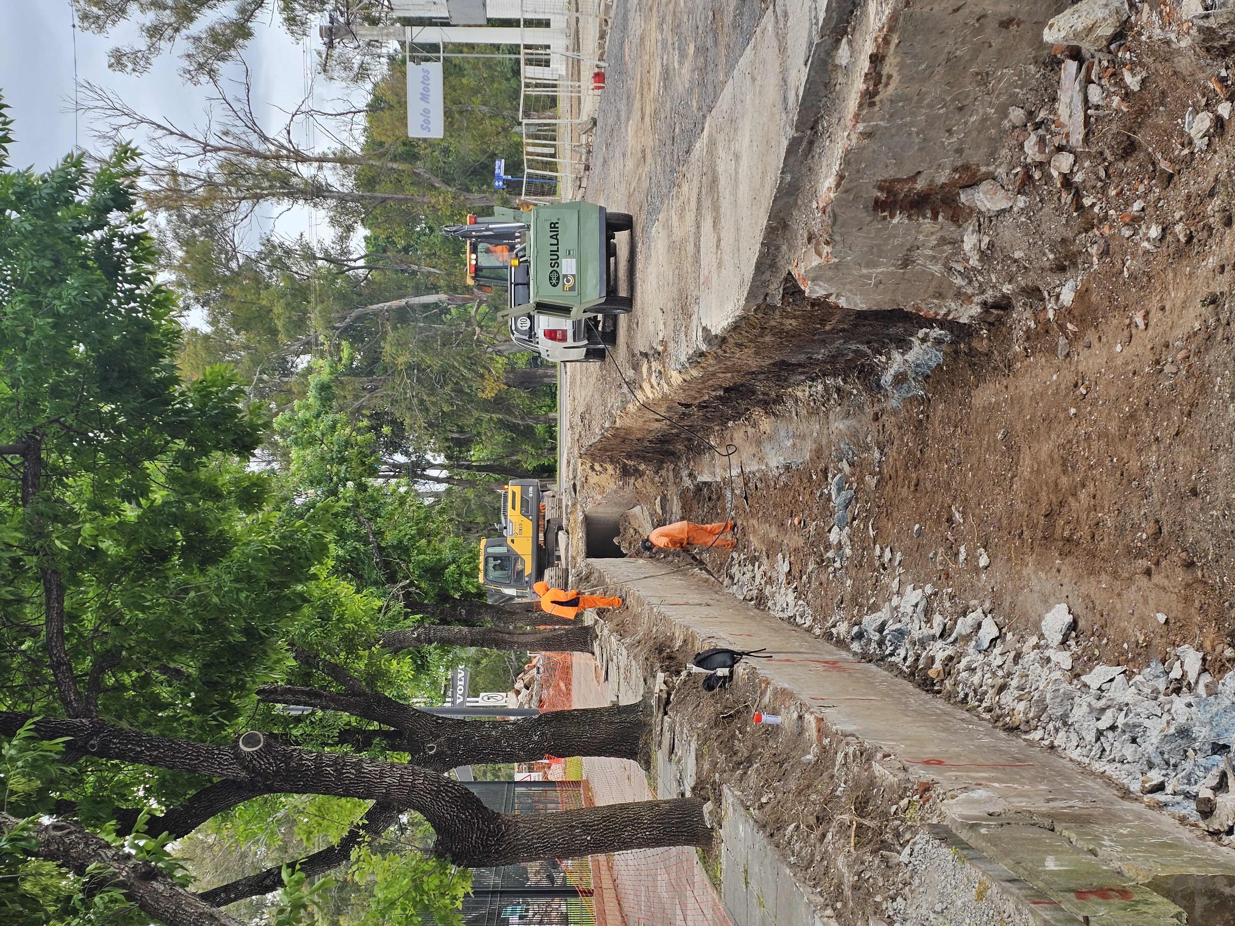 Comenzaron las obras de recuperación vial y nuevo conducto pluvial subterráneo en barrio CILSA