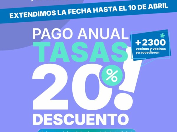 Villa Constitución: única prórroga para acceder al 20% de descuento en Tasas Municipales