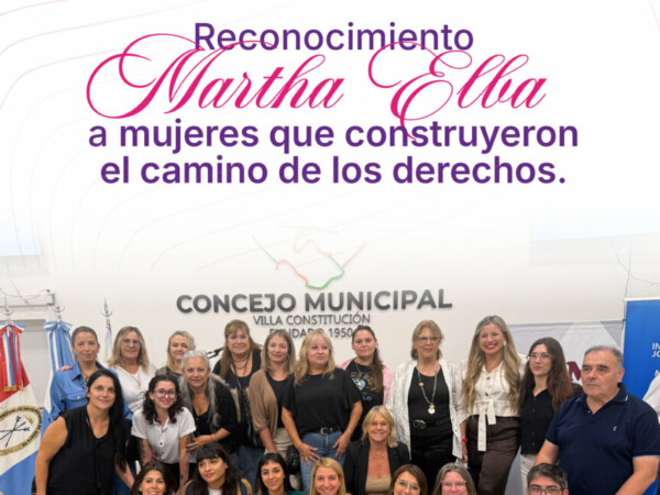 Reconocimiento “Martha Elba” a mujeres que construyeron el camino de los derechos
