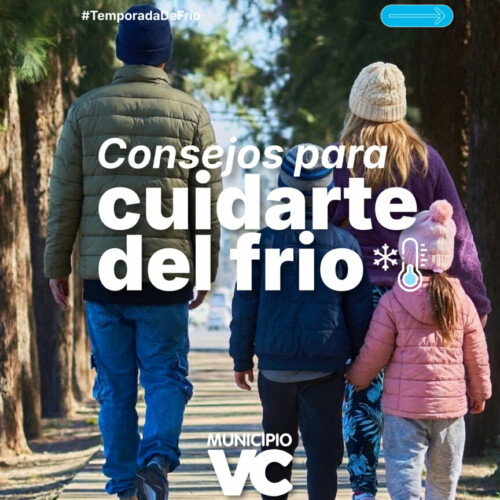 Llegó una ola de frío y es importante que te cuides.