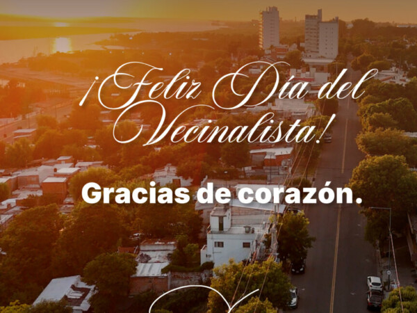 ¡Feliz día del Vecinalista!
