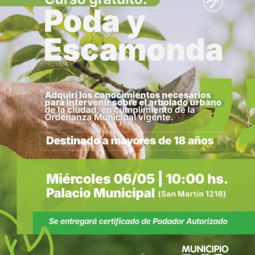 Curso gratuito: Poda y Escamonda