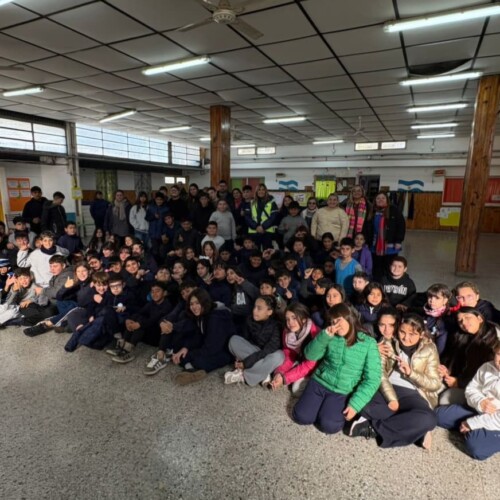 Compartimos lo que fue la primera capacitación de “camino seguro a la escuela”