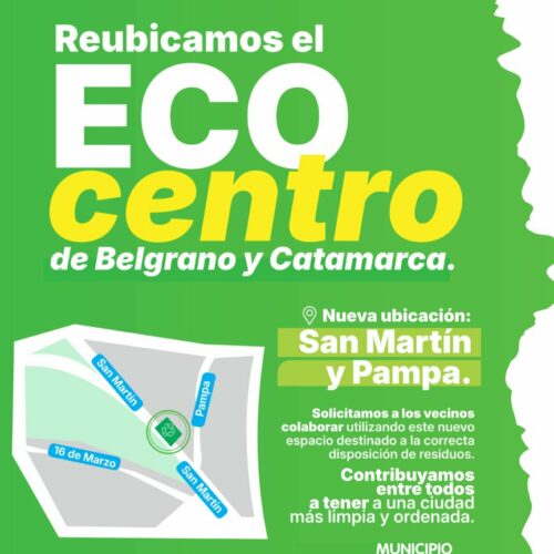 Nueva ubicación del ecocentro