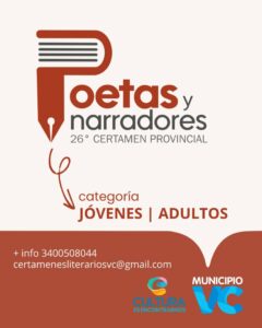 Poetas y narradores 2026