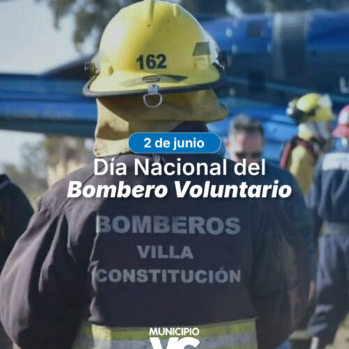 Día Nacional del Bombero Voluntario