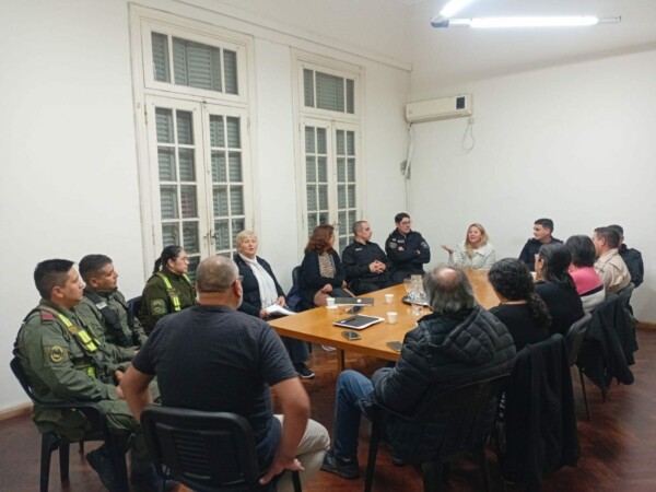 El Consejo Local de Seguridad Ciudadana realizó una nueva reunión en el Palacio Municipal