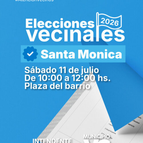 Elecciones vecinales 2026