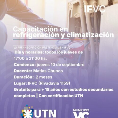 Capacitación en refrigeración y climatización