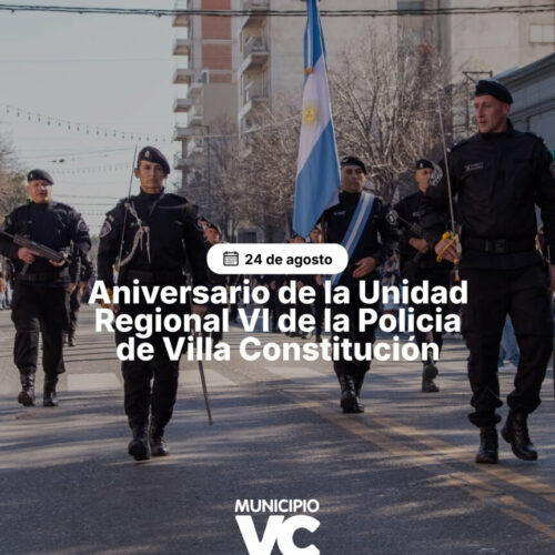 Aniversario de la Unidad Regional VI de Policía