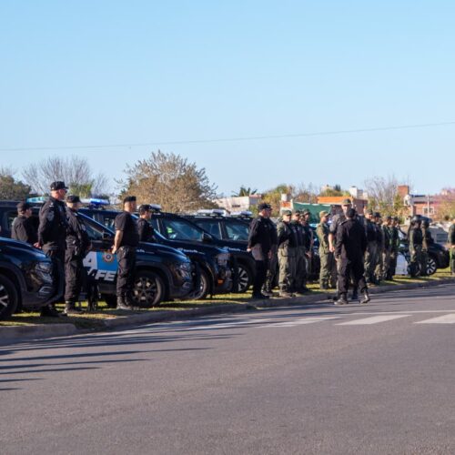 Operativo de saturación conjunto de fuerzas de seguridad nacionales y provinciales