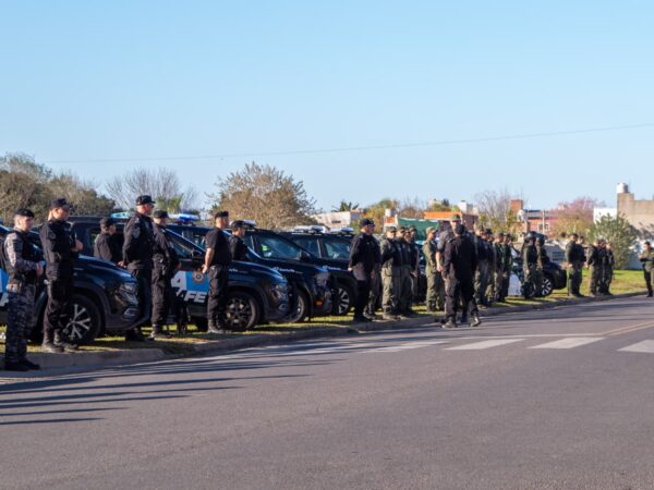 Operativo de saturación conjunto de fuerzas de seguridad nacionales y provinciales
