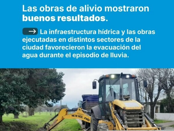 Villa Constitución continúa con trabajos de limpieza y mantenimiento tras las intensas lluvias