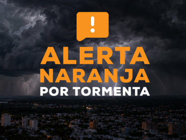Alerta naranja por tormentas, miércoles 7 de octubre